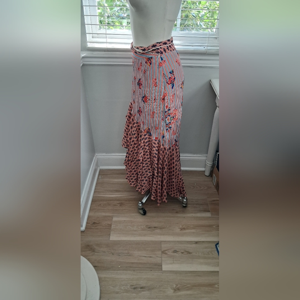 Bhanuni By Jyoti Floral Skirt Sz 4 NWOT - Picture 4 of 6